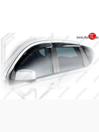 Дефлектора окон CA-Plastiс (Classic полупрозрачный) Nissan Qashqai  1 (2010-2013) J10 рестайлинг