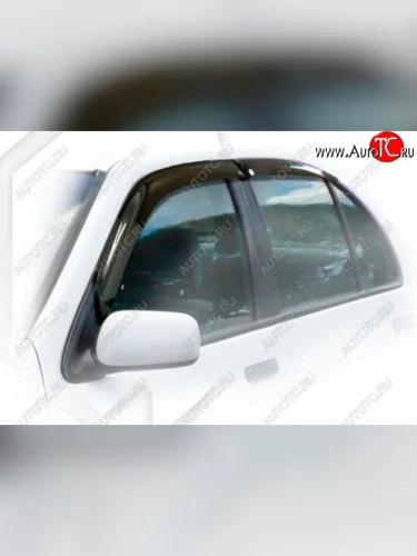 Дефлектора окон CA-Plastiс (Classic полупрозрачный) Nissan Sunny  B15 (1998-2004)