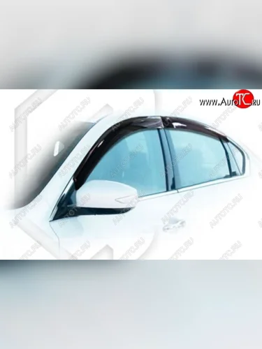 Дефлектора окон CA-Plastiс (Classic полупрозрачный) Nissan Teana  3 L33 (2014-2020) дорестайлинг