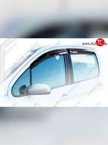 Дефлектора окон CA-Plastiс (Classic полупрозрачный) Peugeot 307  хэтчбэк 5 дв. (2005-2008) рестайлинг