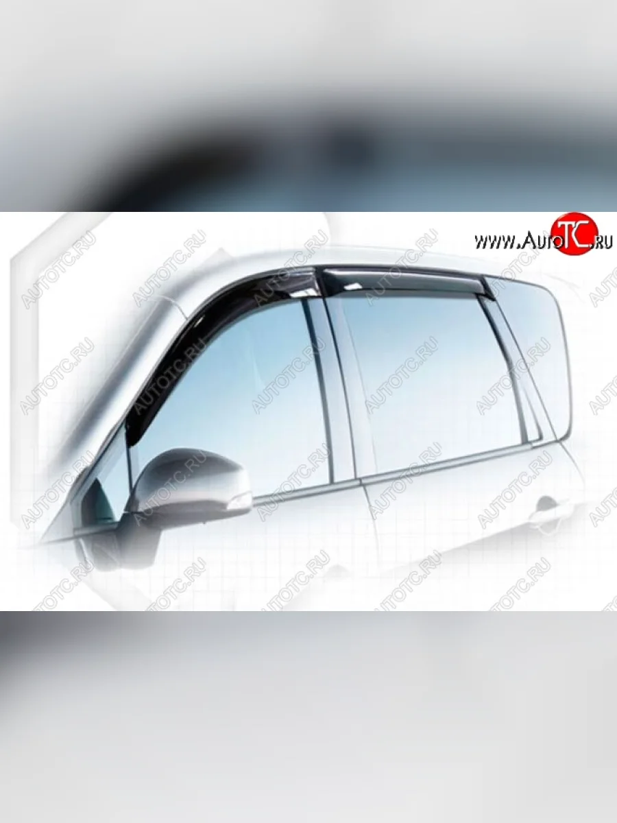 Дефлектора окон CA-Plastiс Renault Scenic 3 (2009-2012) (Classic полупрозрачный, Без хром.молдинга)  в Перми Пермском крае