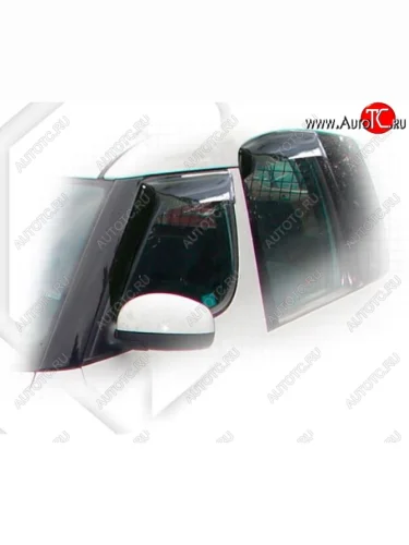 Дефлектора окон CA-Plastiс (Classic полупрозрачный) Skoda Roomster  5J (2006-2010) дорестайлинг