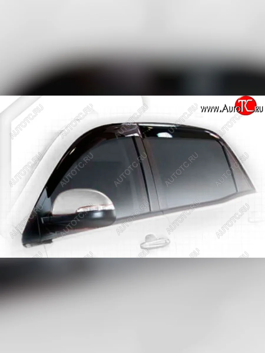 Дефлектора окон CA-Plastiс SSANGYONG Korando 3 дорестайлинг (2010-2025) (Classic полупрозрачный)  в Керчи Республика Крым