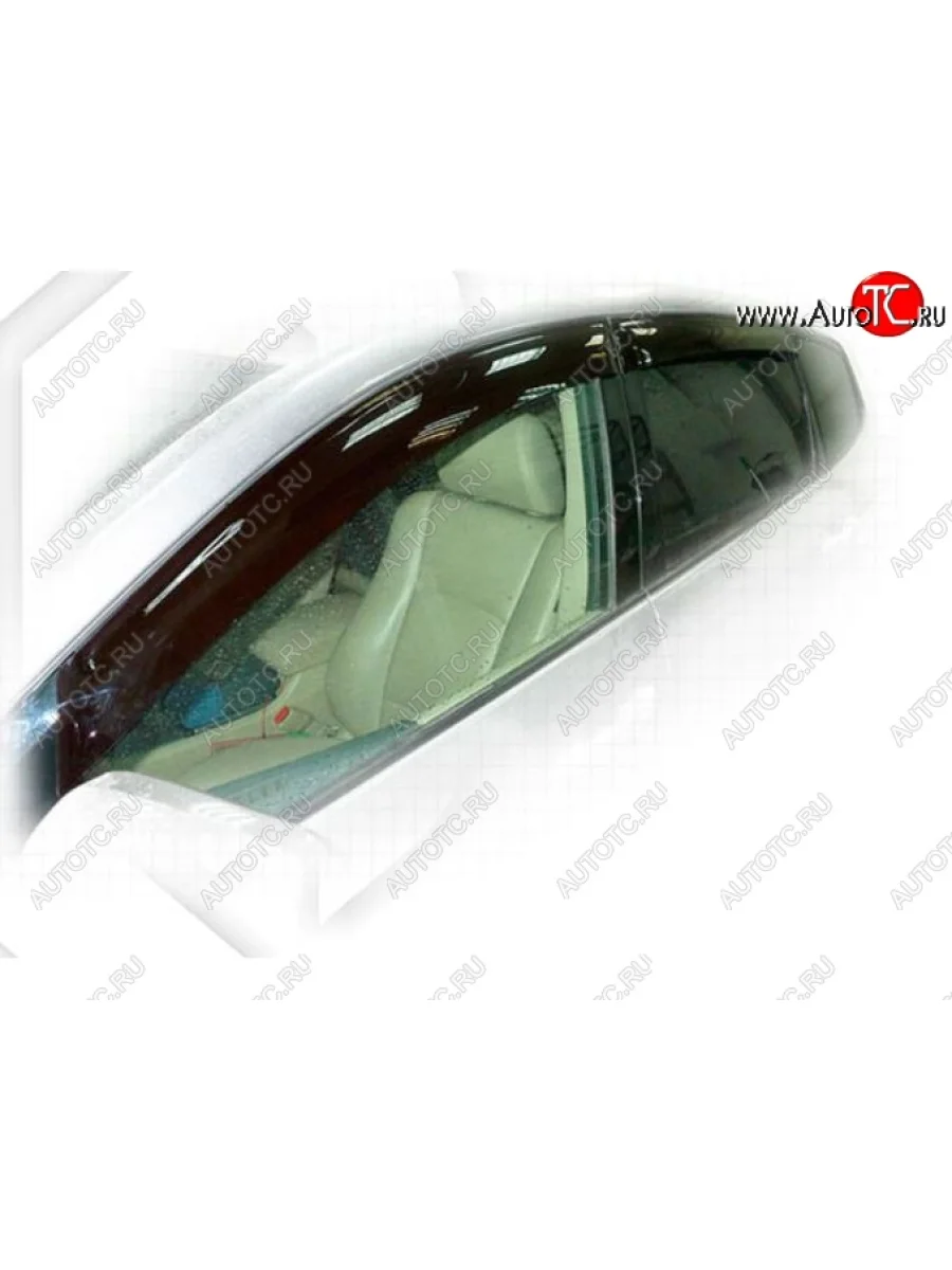 Дефлектора окон CA-Plastiс  Subaru Tribeca (2008-2014) (Classic полупрозрачный, Без хром.молдинга)  в Керчи Республика Крым