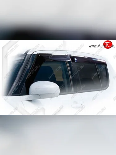 Дефлектора окон CA-Plastiс (Classic полупрозрачный) Suzuki Swift ZC72S дорестайлинг, хэтчбэк 5 дв. (2010-2013)