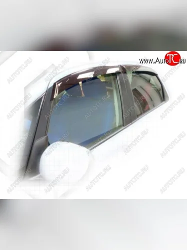 Дефлектора окон CA-Plastiс (Classic полупрозрачный) Suzuki SX4 YA21S,YB21S дорестайлинг, хэтчбэк (2006-2011)