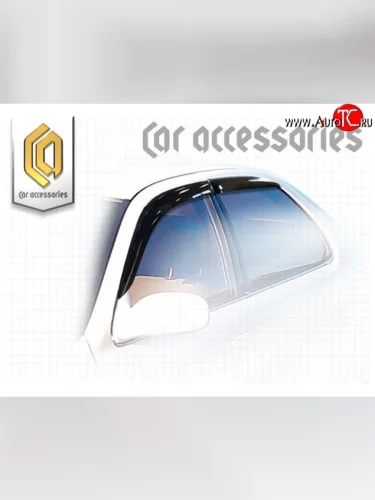 Дефлектор капота CA-Plastic (Classic полупрозрачный) Toyota Cresta  X90 (1992-1996)
