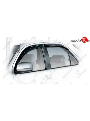 Дефлектора окон CA-Plastiс (Classic полупрозрачный) Toyota Fortuner  AN50/AN60 (2004-2008) дорестайлинг