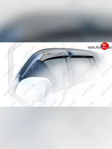 Дефлектора окон CA-Plastiс (Classic полупрозрачный) Toyota Land Cruiser J105 (1998-2007)