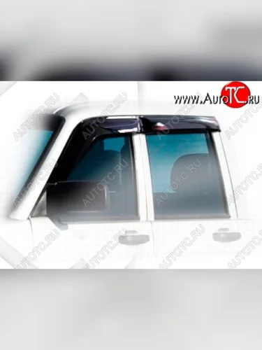 Дефлектора окон CA-Plastiс (Classic полупрозрачный) Уаз Патриот  3163 5 дв. (2005-2013) дорестайлинг
