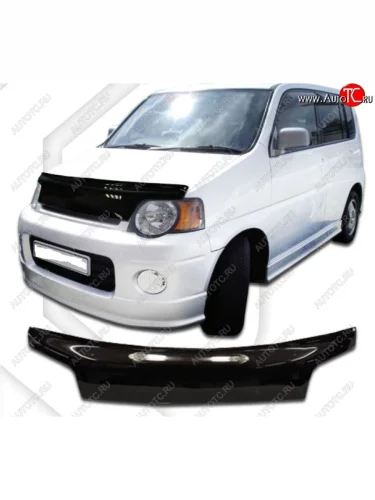 Дефлектор капота CA-Plastic exclusive (Classic черный) Honda SM-X (1996-2002)