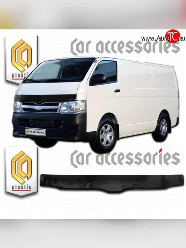 Дефлектор капота CA Plastic (левый руль, широкая кабина) Дефлектор капота CA Plastic (левый руль, широкая кабина)