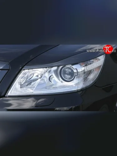 Реснички на фары СТ Skoda Octavia A5 рестайлинг универсал (2008-2013)