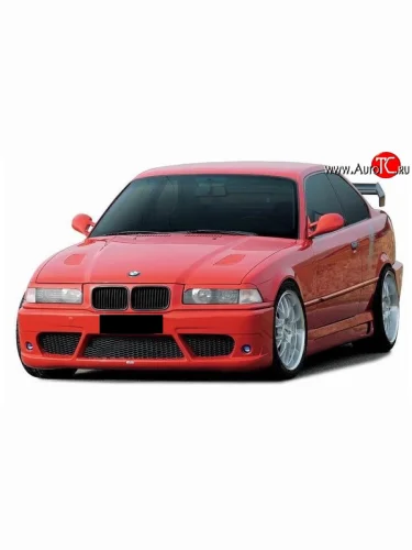 Передний бампер Lumma style BMW 3 серия E36 седан (1990-2000)