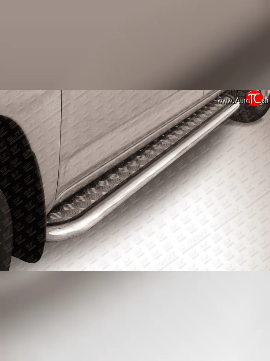 Широкая защита порогов Slitkoff  Lexus  RX  270, RX350  AL10  с доставкой в г. Керчь