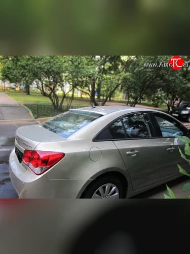 Козырёк на заднее лобовое стекло Sport Chevrolet Cruze J300 седан дорестайлинг (2009-2012)