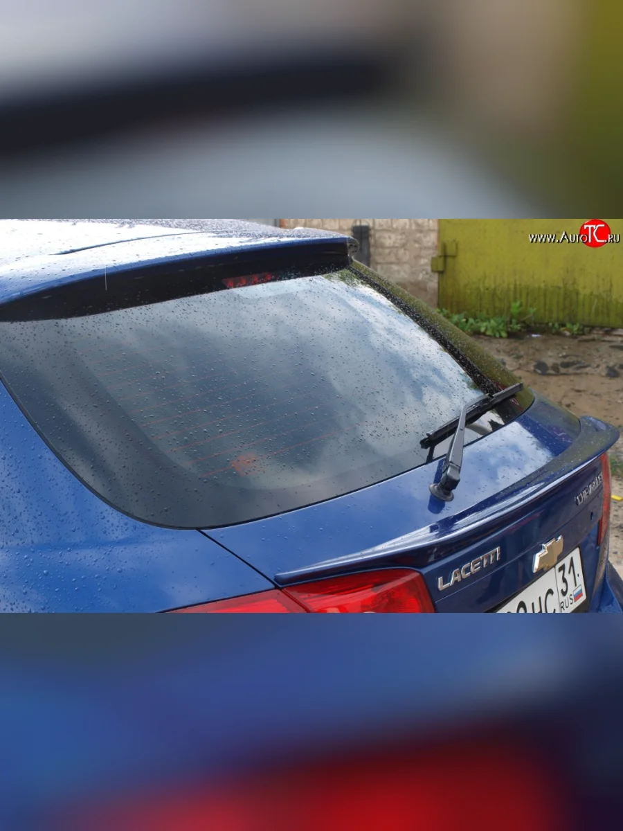 Спойлер CT Chevrolet Lacetti хэтчбек (2002-2013) (Неокрашенный)  в Самаре Самарской области