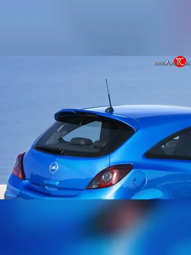 Спойлер OPC Opel Corsa D дорестайлинг, хэтчбэк 3 дв. (2006-2010)