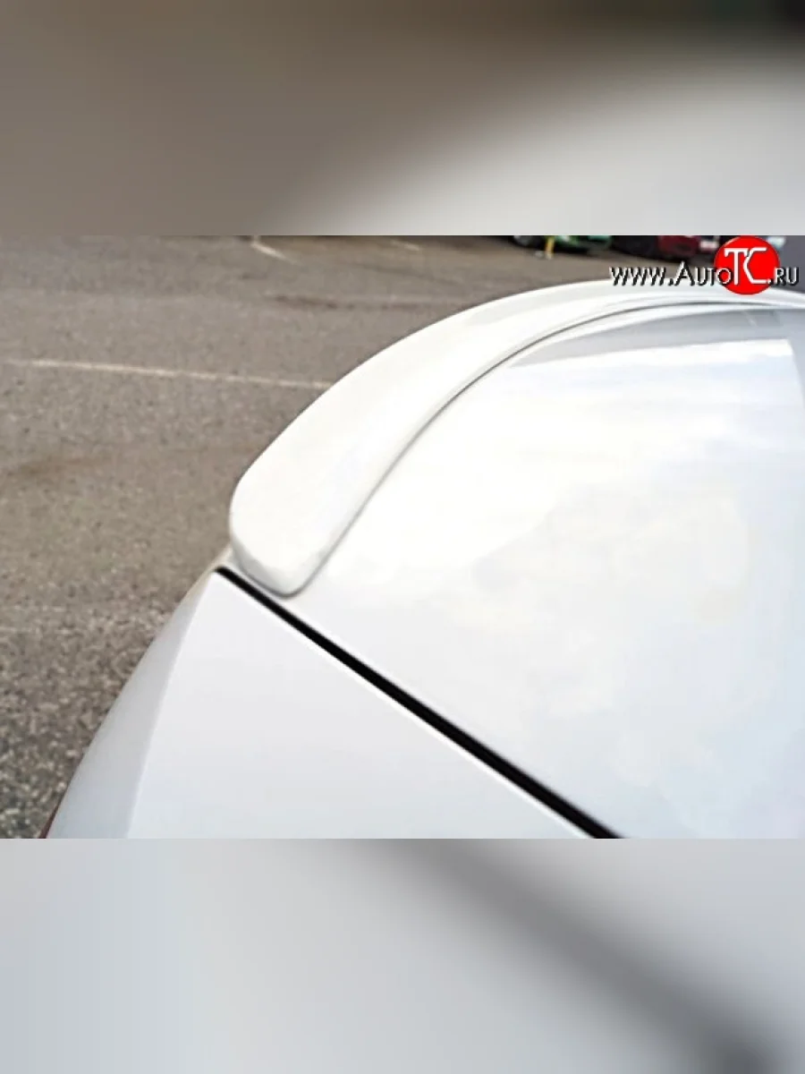 Лип спойлер CT Skoda Octavia A7 рестайлинг лифтбэк (2016-2020) (Неокрашенный)  в Перми Пермском крае