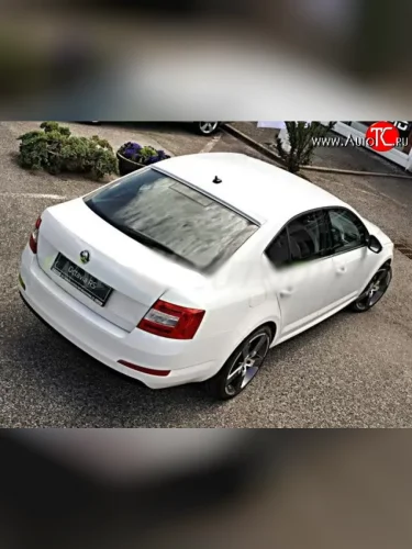 Козырёк на заднее стекло CT Skoda Octavia A7 дорестайлинг лифтбэк (2012-2017)