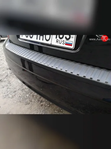 Накладка защитная на верхнюю часть заднего бампера Артформ Лада ВАЗ Приора 2172 хэтчбек дорестайлинг (2008-2014)