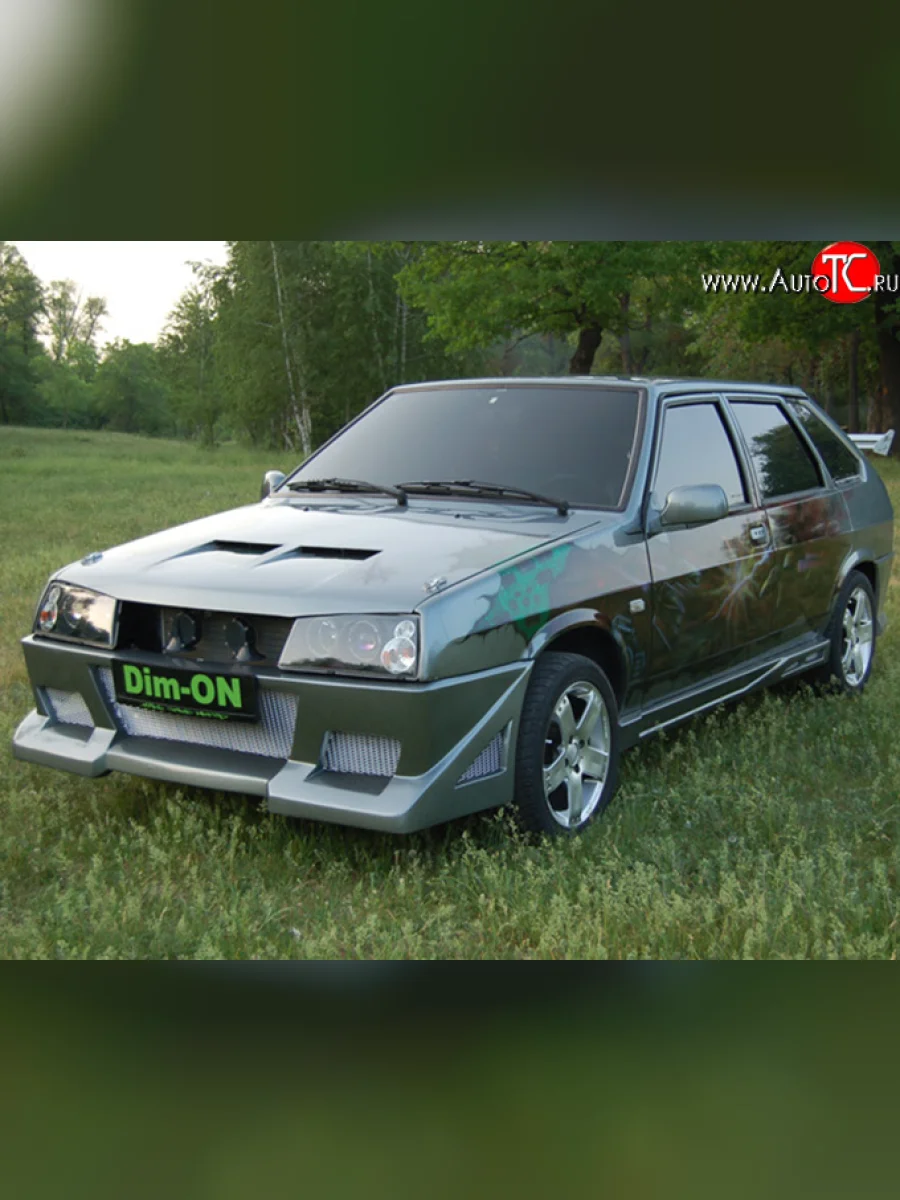 Передний бампер M-VRS Лада ВАЗ 2108 (1984-2003) (Неокрашенный)  в Самаре Самарской области