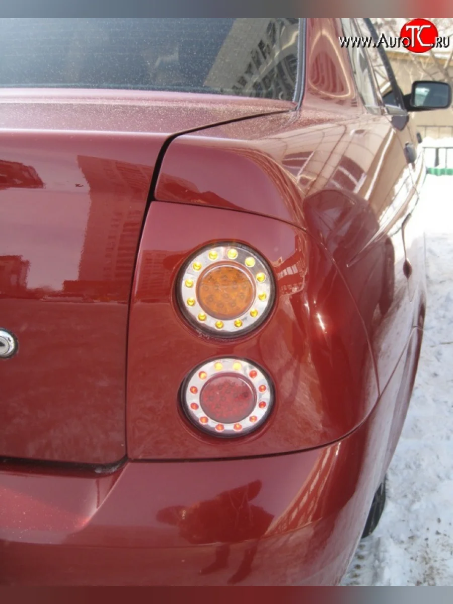 Задние вставки для модульной оптики M-VRS Лада ВАЗ Приора 2170 седан дорестайлинг (2007-2014)  в Перми Пермском крае