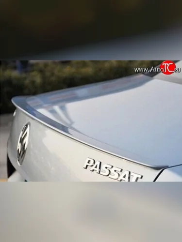 Лип спойлер американец M-VRS Volkswagen Passat B7 седан (2010-2015)