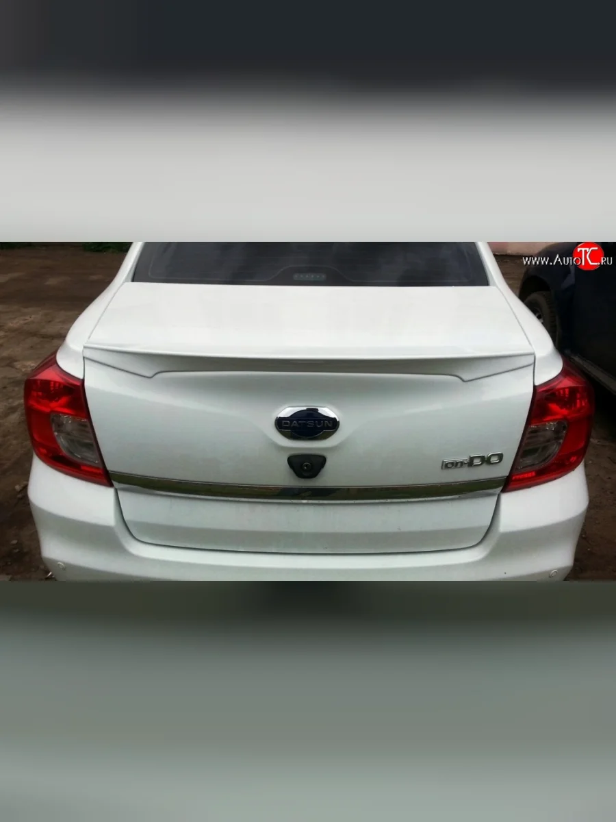 Накладка защитная на верхнюю часть заднего бампера Тюн-Авто Datsun on-DO седан рестайлинг (2019-2021)  с доставкой в г. Керчь