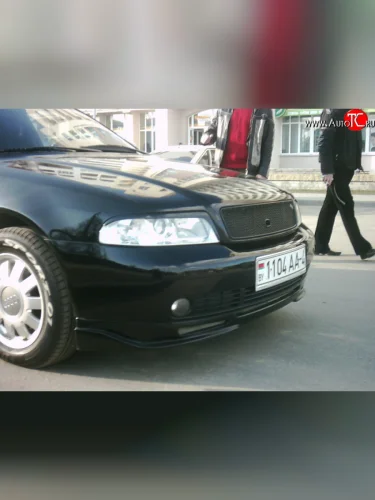 Накладка переднего бампера Elegance Audi A4 B5 8D5 универсал 1-ый рестайлинг (1996-1998)