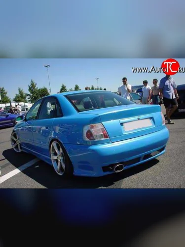 Накладка заднего бампера Audi A4 B5 8D2 седан 1-ый рестайлинг (1996-1998)