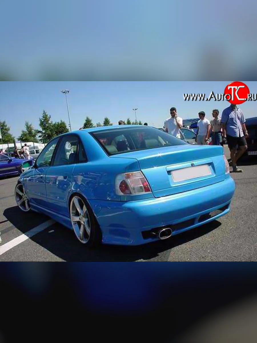 Накладка заднего бампера Audi A4 B5 8D2 седан 1-ый рестайлинг (1996-1998)  в Самаре Самарской области