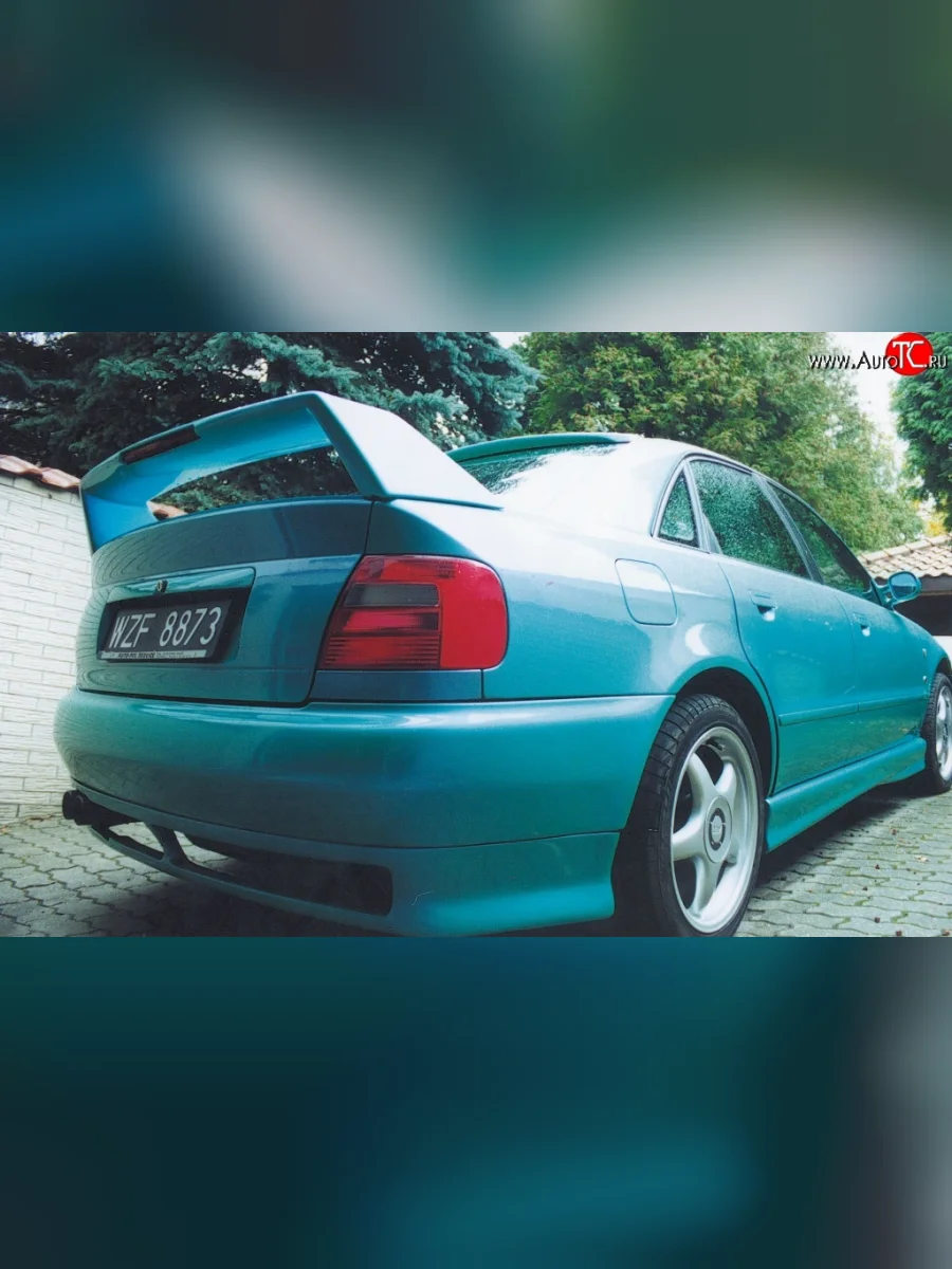 Пороги накладки Rieger Audi A4 B5 8D2 седан дорестайлинг (1994-1997)  с доставкой в г. Керчь