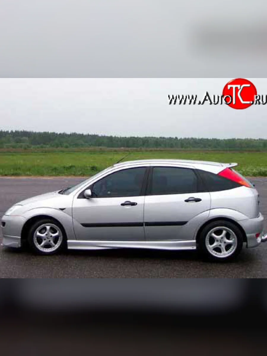 Пороги накладки Sport V1 Ford Focus 1 универсал дорестайлинг (1998-2002)  в Керчи Республика Крым