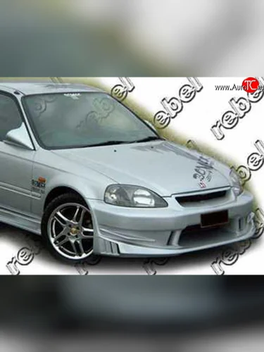 Передний бампер Sport Honda Civic EJ,EK,EM седан дорестайлинг (1995-1998)