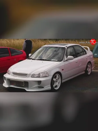 Передний бампер VeilSide Honda Civic EJ,EK,EM седан дорестайлинг (1995-1998)