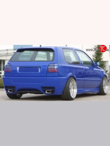 Задний бампер Power Style Volkswagen Golf 3 Mk3 хэтчбэк 5 дв. (1991-1998)
