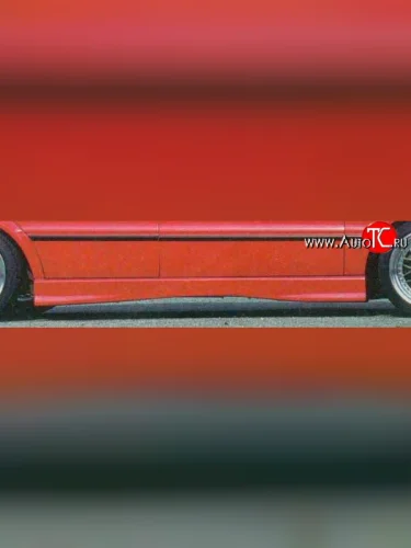 Пороги накладки GT Style V2 Opel Vectra B седан дорестайлинг (1995-1999)