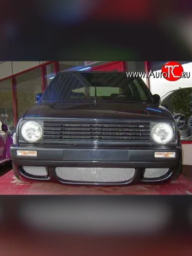 Накладка переднего бампера OldWise V2 Volkswagen Golf 2 Mk2 хэтчбэк 5 дв. (1983-1992)