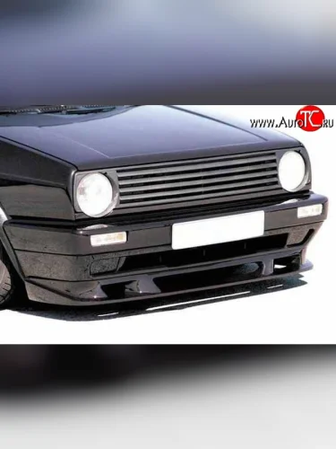 Накладка переднего бампера OldWise V1 Volkswagen Golf 2 Mk2 хэтчбэк 5 дв. (1983-1992)