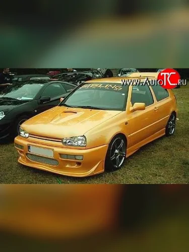 Передний бампер Power Style Volkswagen Vento A3 седан дорестайлинг (1992-1995)