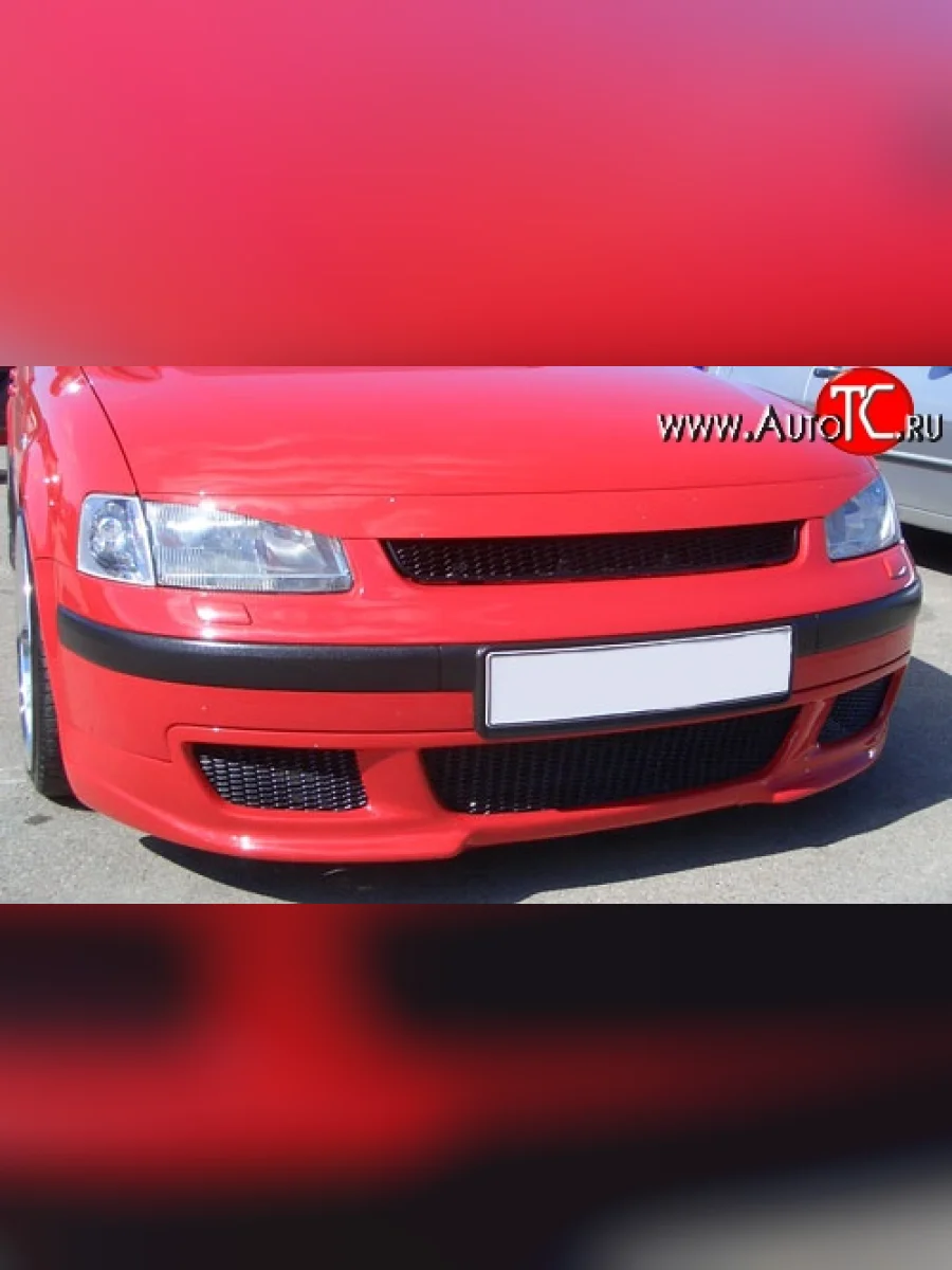 Накладка переднего бампера Rieger Volkswagen Passat B5 универсал дорестайлинг (1996-2000)  в Керчи Республика Крым