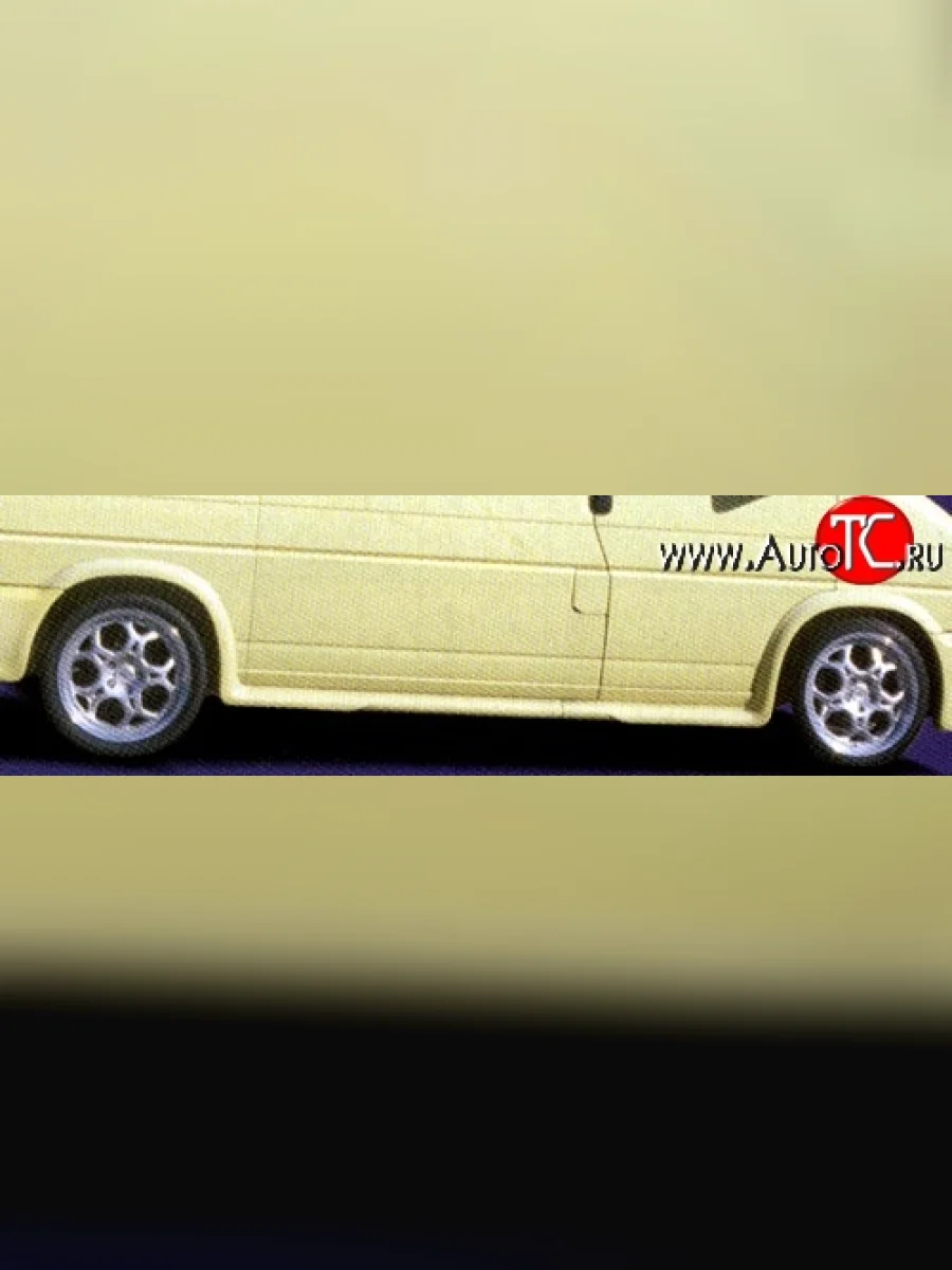 Пороги накладки с арками Varta Volkswagen Caravelle T4 рестайлинг (1995-2003) (Короткая база)  в Самаре Самарской области