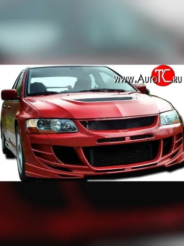 Передний бампер Sport Mitsubishi Lancer Evolution 8 CT9A седан (2003-2005)
