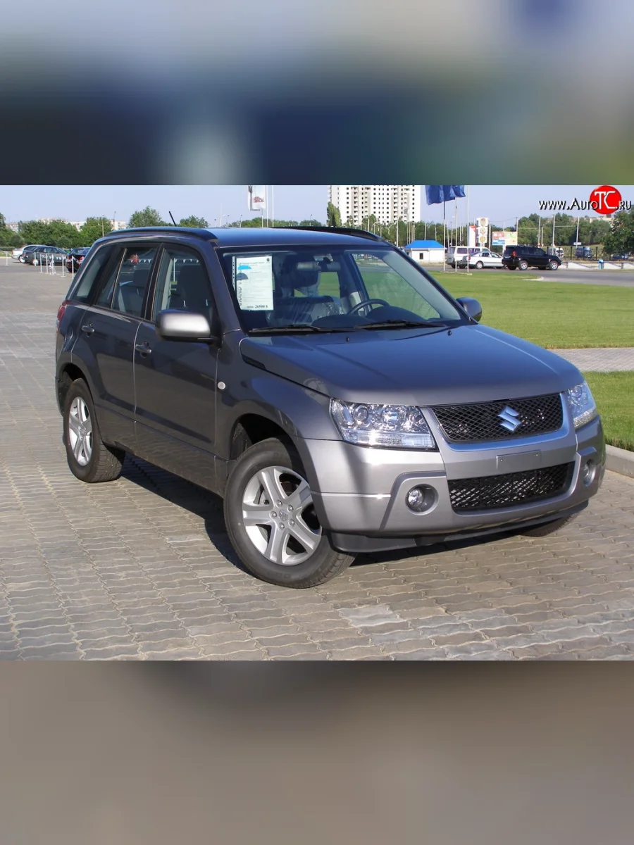 Передний бампер Standart Suzuki Grand Vitara JT 3 двери дорестайлинг (2005-2008)  в Самаре Самарской области