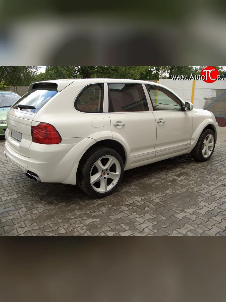 Пороги накладки Techart Magnum I Porsche Cayenne 955 (2002-2006)  в Керчи Республика Крым