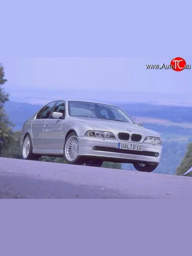 Накладка Alpine на передний бампер BMW 5 серия E39 седан рестайлинг (2000-2003)