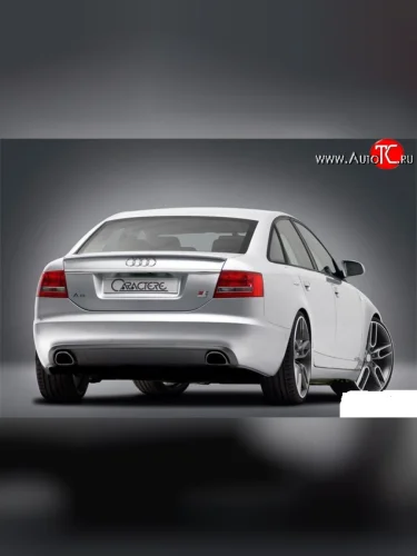 Лип спойлер Caractere Audi A6 C6 дорестайлинг, седан (2004-2008)
