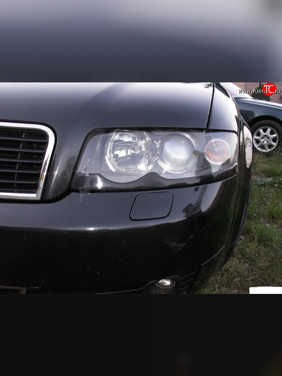 Реснички Sport на фары Audi A6 C6 дорестайлинг, универсал (2004-2008)  в Перми Пермском крае