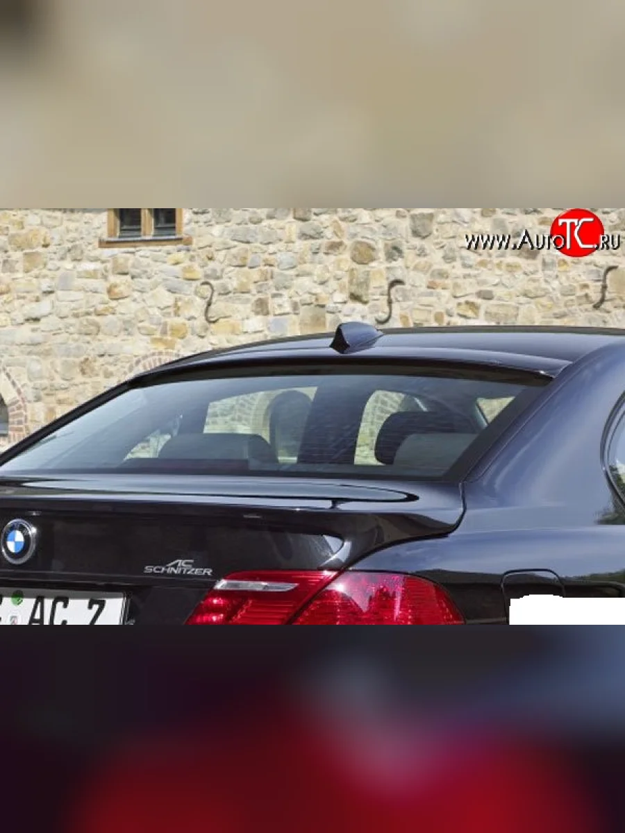 Козырёк на заднее лобовое стекло AC Shnitzer BMW 7 серия E65,E66, E67, E68 дорестайлинг, седан (2001-2005)  в Воронеже Воронежской области